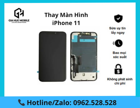 Thay màn hình iPhone 11