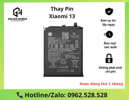 Thay Pin Xiaomi 13