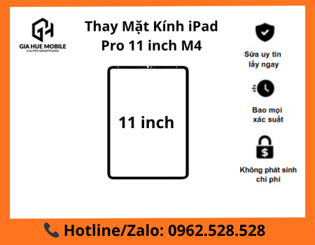 Thay Mặt Kính iPad Pro 11 inch M4