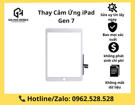 Thay cảm ứng iPad Gen 7