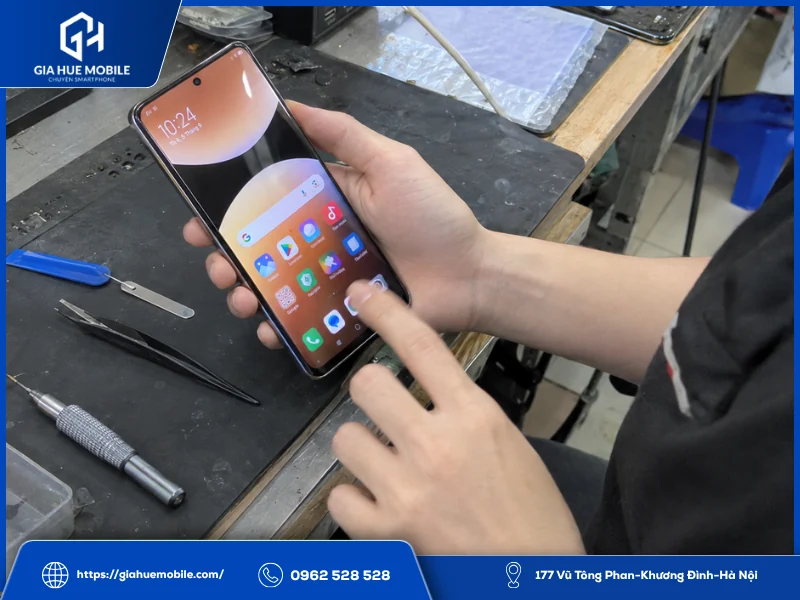 dịch vụ thay màn hình xiaomi redmi-note 14 pro+5g