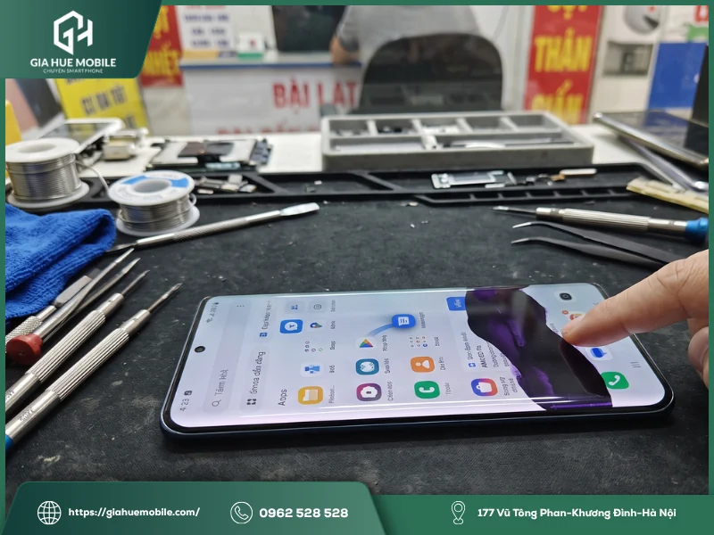 Màn hình Vivo X200 Pro chảy mực có ảnh hưởng cảm ứng và hiển thị không?