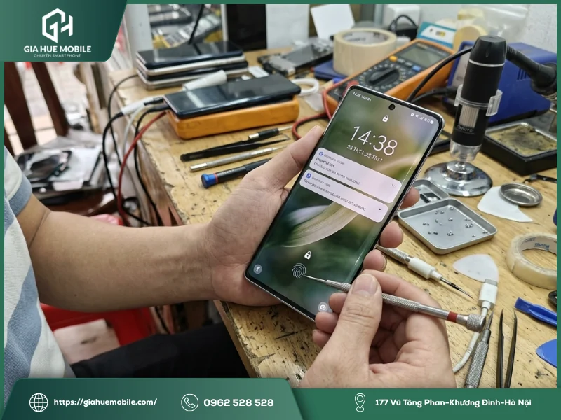 Vì sao Vivo X100 Pro thay màn xong không nhận vân tay?