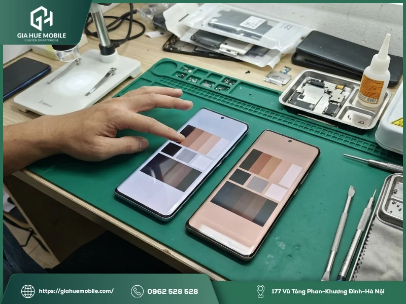 Xiaomi Civi 2 5G có những loại màn hình nào khi thay?