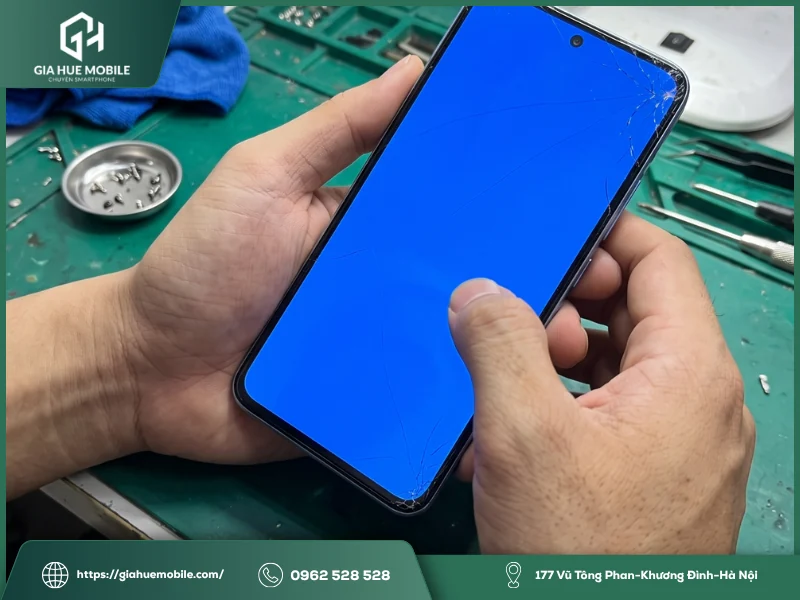 Cách kiểm tra màn hình Xiaomi 14T khi bị vỡ kính