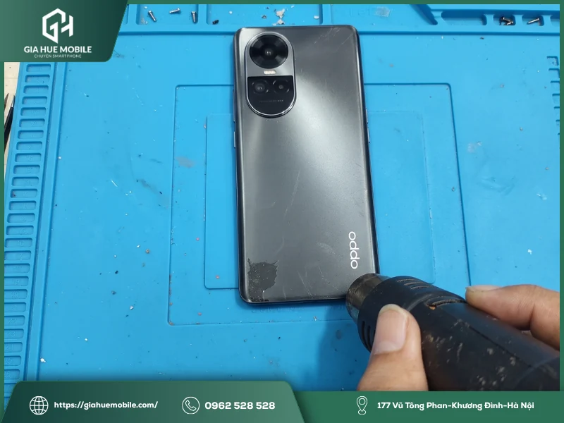 Dấu hiệu cho thấy màn hình OPPO Reno 10 5G bị hỏng