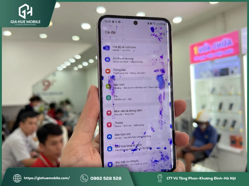 Màn hình OPPO Reno 5 Pro bị chảy mực có sửa được không?
