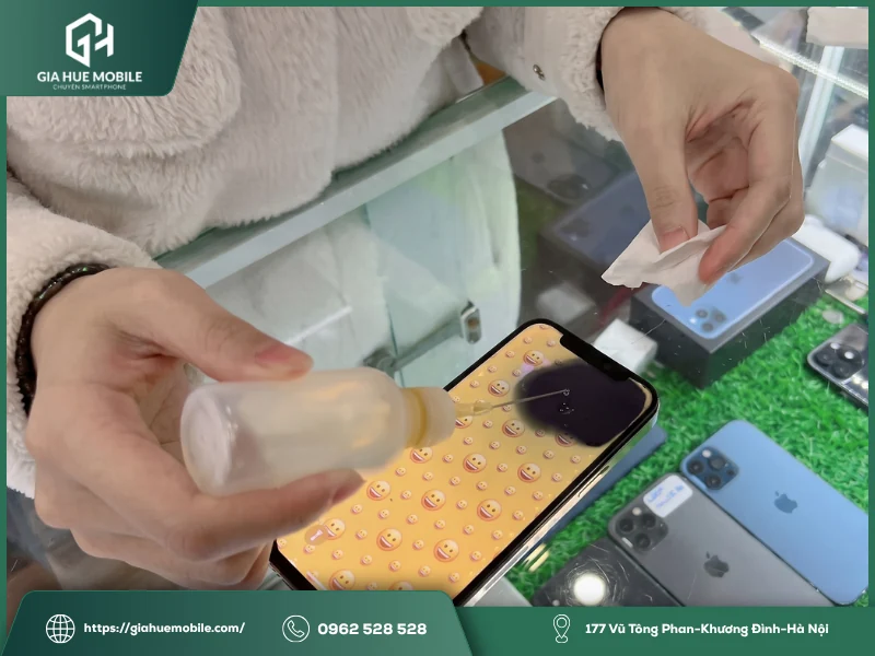 Màn hình Vivo V27 5G bị chảy mực có sửa được không?