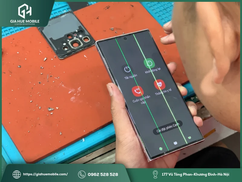 Nên sửa sọc hay thay màn hình Vivo V27 5G?