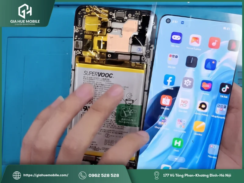 Nguyên nhân khiến OPPO Reno 10 5G bị liệt cảm ứng