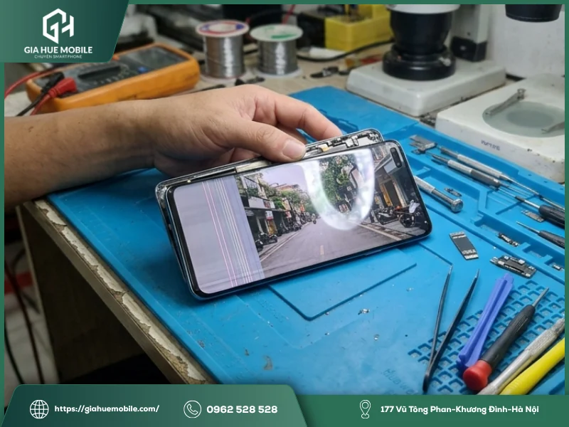 Nguyên nhân màn hình Huawei Mate 40 Pro bị sọc