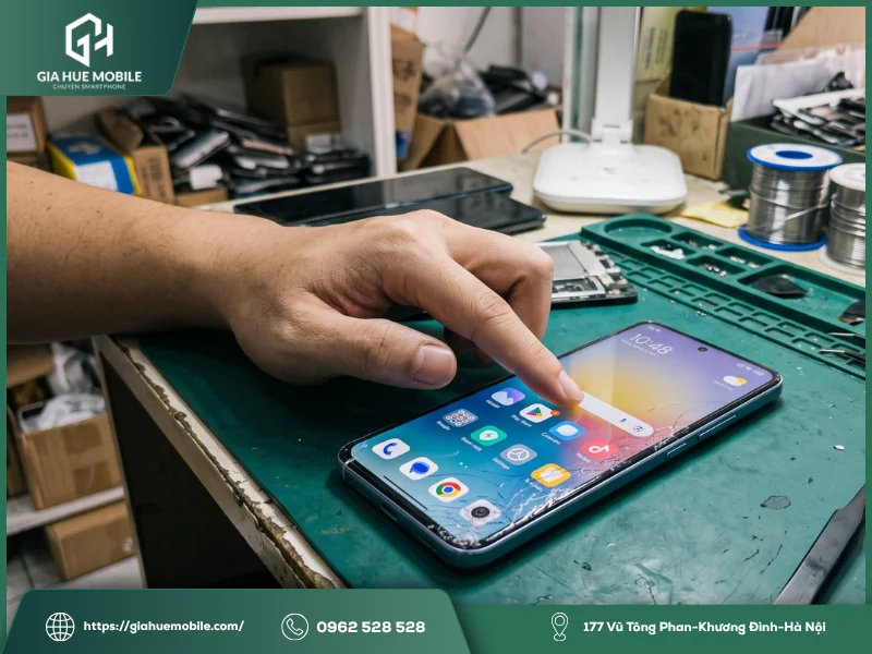 Xiaomi 14T vỡ kính có phải thay cả màn không?